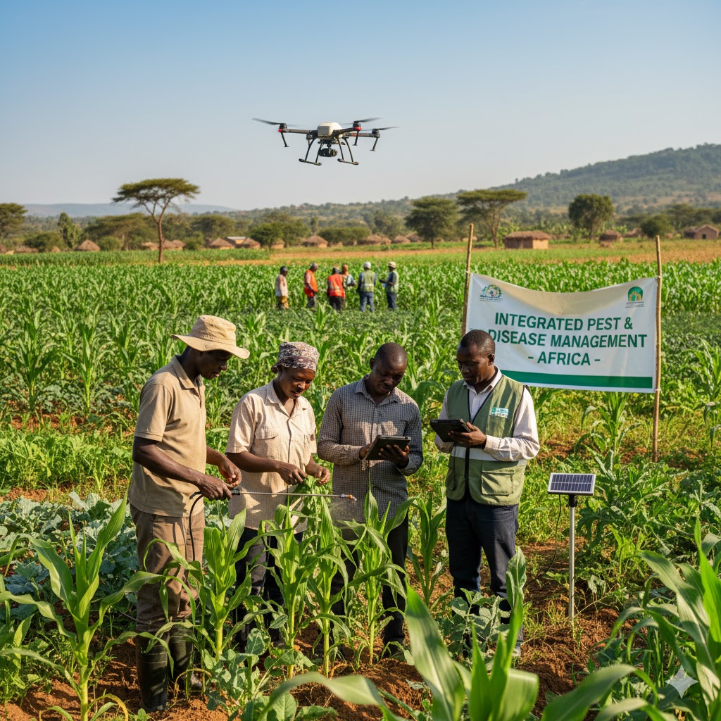 Pests and Diseases management in Agriculture under Climate Change[Adapted]